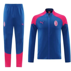 AC Milan Trajes de Chaqueta de Entrenamiento 2024-25 Rosado Azul