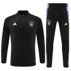 Alemania Trajes de Sudadera de Entrenamiento 2024-25 Negro