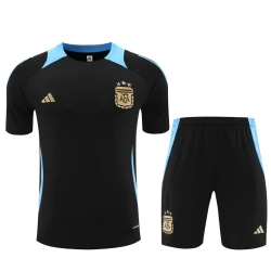 Argentina Trajes de Camiseta de Entrenamiento 2024-25 Negro