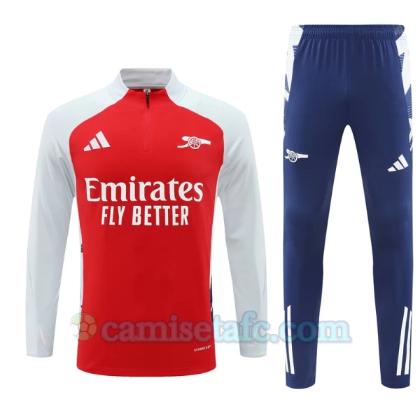 Arsenal FC Trajes de Sudadera de Entrenamiento 2024-25 Rojo