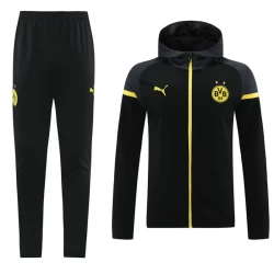 BVB Borussia Dortmund Trajes de Chaqueta de Entrenamiento 2024-25 Negro II