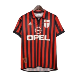 Camiseta AC Milan Retro 1999-00 Primera Hombre