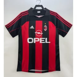 Camiseta AC Milan Retro 2000-02 Primera Hombre