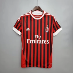 Camiseta AC Milan Retro 2011-12 Primera Hombre