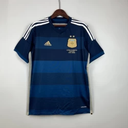 Camiseta Argentina Retro 2014 Segunda Hombre