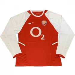 Camiseta Arsenal FC Retro 2002-03 Primera Hombre Manga Larga