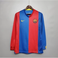 Camiseta FC Barcelona Retro 2006-07 Primera Hombre Manga Larga