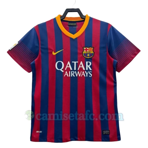 Camiseta FC Barcelona Retro 2013-14 Primera Hombre