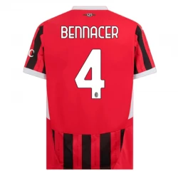 Camiseta Fútbol AC Milan Bennacer #4 2024-25 Primera Equipación Hombre