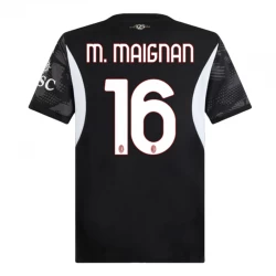 Camiseta Fútbol AC Milan M.Maignan #16 2024-25 Portero Primera Equipación Hombre