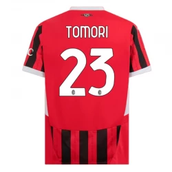 Camiseta Fútbol AC Milan Tomori #23 2024-25 Primera Equipación Hombre