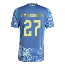 Camiseta Fútbol AFC Ajax Amsterdam 2024-25 Amourricho #27 Segunda Equipación Hombre