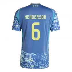 Camiseta Fútbol AFC Ajax Amsterdam 2024-25 Henderson #6 Segunda Equipación Hombre