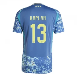 Camiseta Fútbol AFC Ajax Amsterdam 2024-25 Kaplan #13 Segunda Equipación Hombre