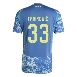 Camiseta Fútbol AFC Ajax Amsterdam 2024-25 Tahirovic #33 Segunda Equipación Hombre