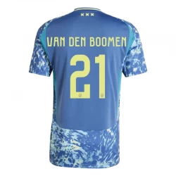 Camiseta Fútbol AFC Ajax Amsterdam 2024-25 Van Den Boomen #21 Segunda Equipación Hombre