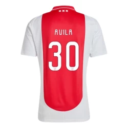 Camiseta Fútbol AFC Ajax Amsterdam Avila #30 2024-25 Primera Equipación Hombre