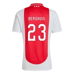 Camiseta Fútbol AFC Ajax Amsterdam Berghuis #23 2024-25 Primera Equipación Hombre