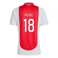 Camiseta Fútbol AFC Ajax Amsterdam Medic #18 2024-25 Primera Equipación Hombre