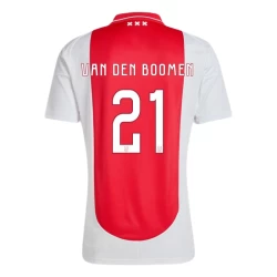 Camiseta Fútbol AFC Ajax Amsterdam Van Den Boomen #21 2024-25 Primera Equipación Hombre