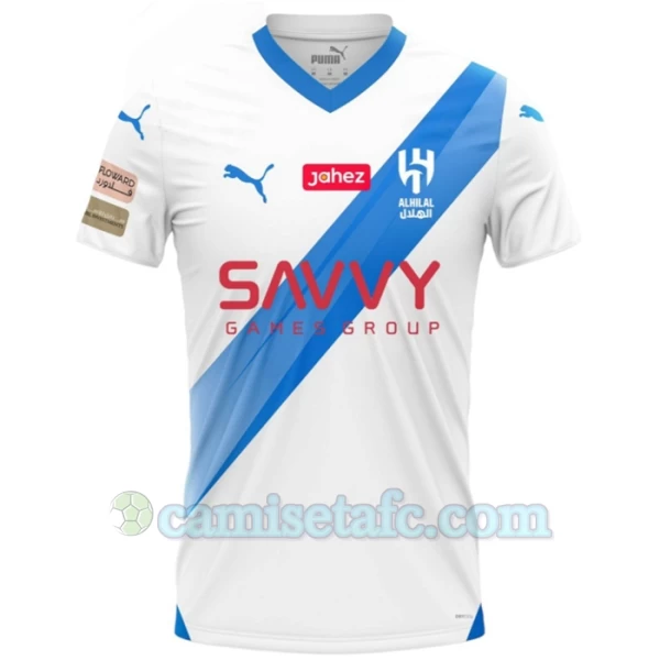 Camiseta Fútbol Al Hilal SFC 2023-24 Segunda Equipación Hombre