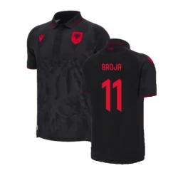 Camiseta Fútbol Albania Broja #11 Eurocopa 2024 Tercera Hombre Equipación