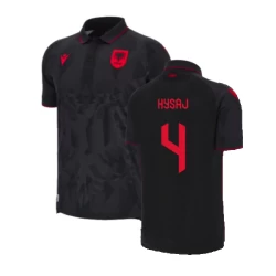 Camiseta Fútbol Albania Hysaj #4 Eurocopa 2024 Tercera Hombre Equipación