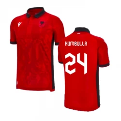 Camiseta Fútbol Albania Kumbulla #24 Eurocopa 2024 Primera Hombre Equipación