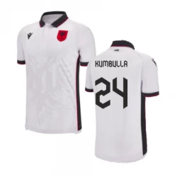 Camiseta Fútbol Albania Kumbulla #24 Eurocopa 2024 Segunda Hombre Equipación