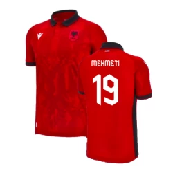 Camiseta Fútbol Albania Mehmeti #19 Eurocopa 2024 Primera Hombre Equipación