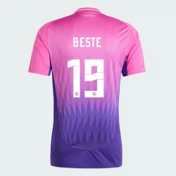 Camiseta Fútbol Alemania Beste #19 Eurocopa 2024 Segunda Hombre Equipación