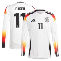 Camiseta Fútbol Alemania Fuhrich #11 Eurocopa 2024 Primera Hombre Equipación Manga Larga