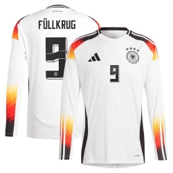 Camiseta Fútbol Alemania Fullkrug #9 Eurocopa 2024 Primera Hombre Equipación Manga Larga