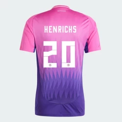 Camiseta Fútbol Alemania Henrichs #20 Eurocopa 2024 Segunda Hombre Equipación