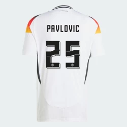 Camiseta Fútbol Alemania Pavlovic #25 Eurocopa 2024 Primera Hombre Equipación