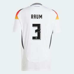 Camiseta Fútbol Alemania Raum #3 Eurocopa 2024 Primera Hombre Equipación