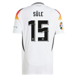 Camiseta Fútbol Alemania Sule #15 Eurocopa 2024 Primera Hombre Equipación