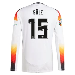 Camiseta Fútbol Alemania Sule #15 Eurocopa 2024 Primera Hombre Equipación Manga Larga