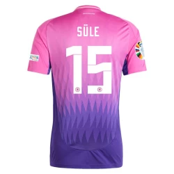 Camiseta Fútbol Alemania Sule #15 Eurocopa 2024 Segunda Hombre Equipación