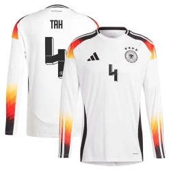 Camiseta Fútbol Alemania Tah #4 Eurocopa 2024 Primera Hombre Equipación Manga Larga