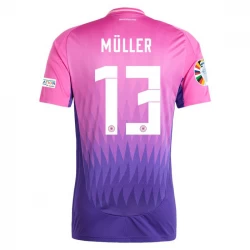 Camiseta Fútbol Alemania Thomas Müller #13 Eurocopa 2024 Segunda Hombre Equipación