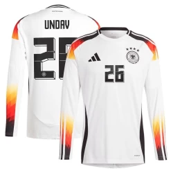 Camiseta Fútbol Alemania Undav #26 Eurocopa 2024 Primera Hombre Equipación Manga Larga