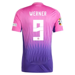 Camiseta Fútbol Alemania Werner #9 Eurocopa 2024 Segunda Hombre Equipación