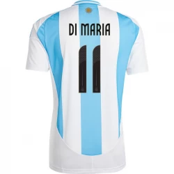 Camiseta Fútbol Argentina Ángel Di María #11 Copa America 2024 Primera Hombre Equipación