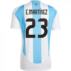 Camiseta Fútbol Argentina E. Martinez #23 Copa America 2024 Primera Hombre Equipación