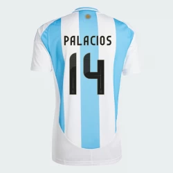 Camiseta Fútbol Argentina Palacios #14 Copa America 2024 Primera Hombre Equipación