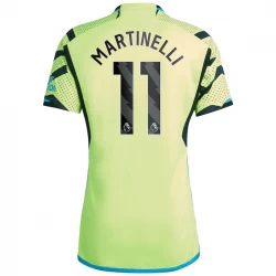 Camiseta Fútbol Arsenal FC 2023-24 Martinelli #11 Segunda Equipación Hombre