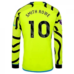 Camiseta Fútbol Arsenal FC 2023-24 Smith Rowe #10 Segunda Equipación Hombre Manga Larga