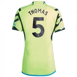 Camiseta Fútbol Arsenal FC 2023-24 Thomas #5 Segunda Equipación Hombre