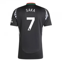 Camiseta Fútbol Arsenal FC 2024-25 Bukayo Saka #7 Segunda Equipación Hombre